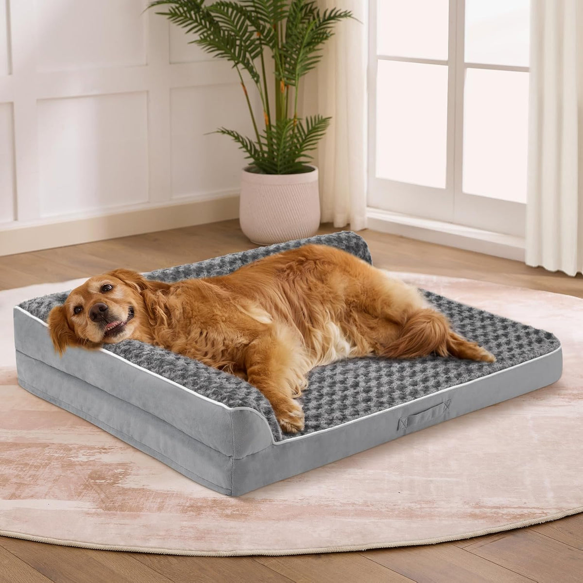 xl orthopedic dog bed for large sized dogs, main product view