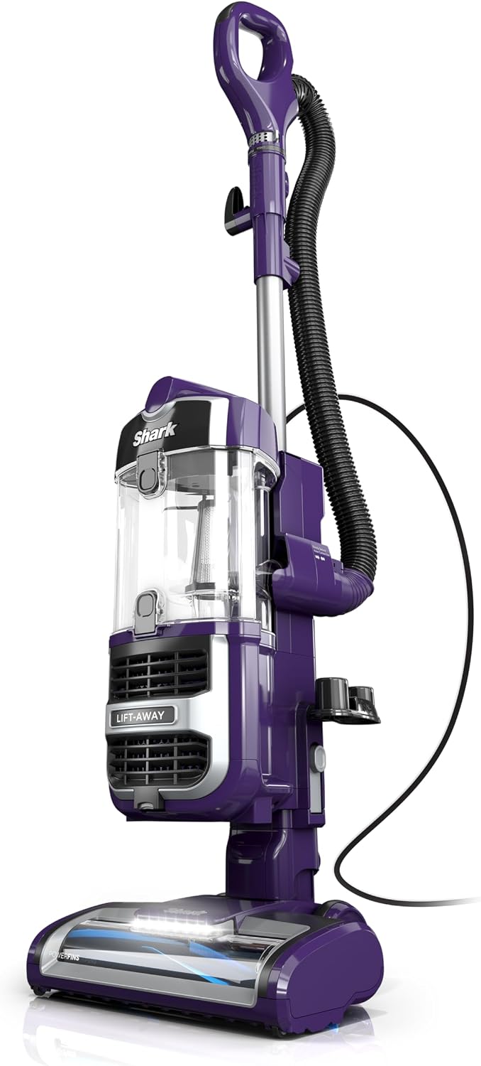 shark lift-away upright vacuum, powerfins, no hair wrap, main product view