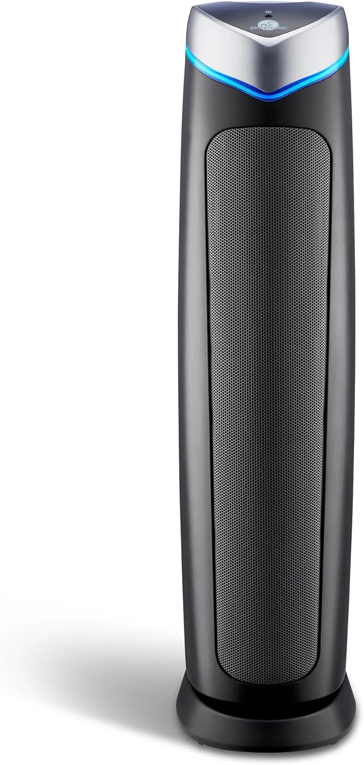 germguardian 5-in-1 hepa air purifier for home, large, main product view