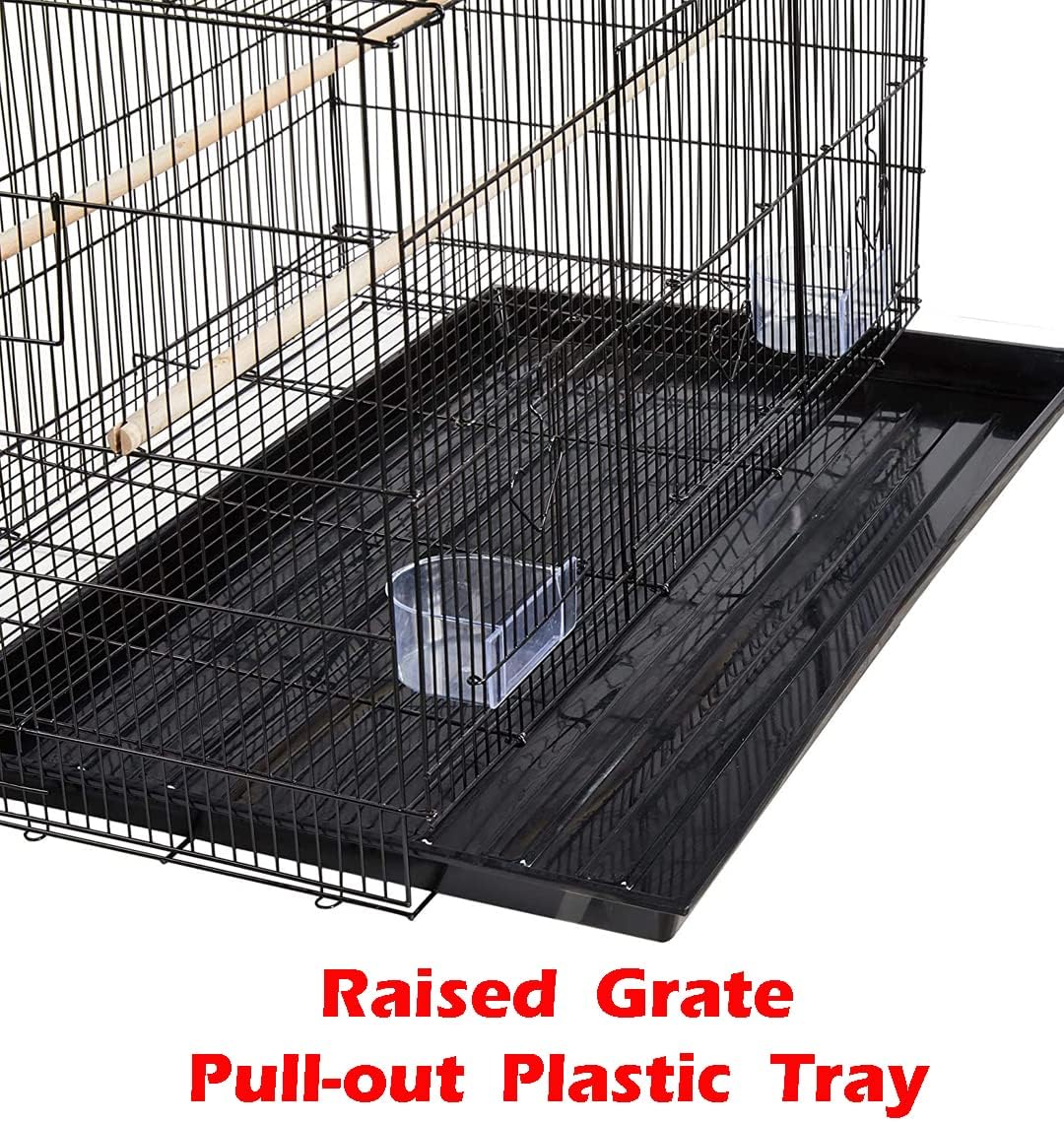 lot of breeding bird flight cages for canary, side view