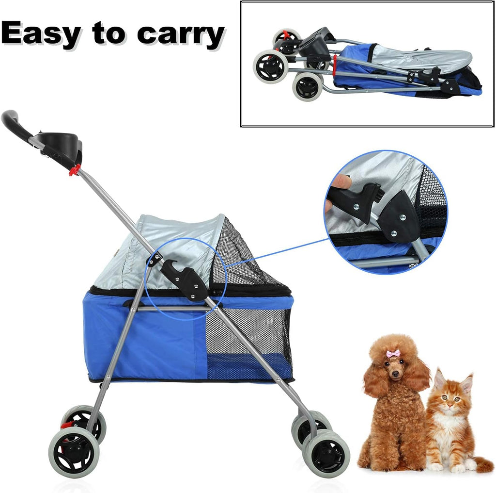 meet perfect pet stroller for small/medium dogs &, close-up detail
