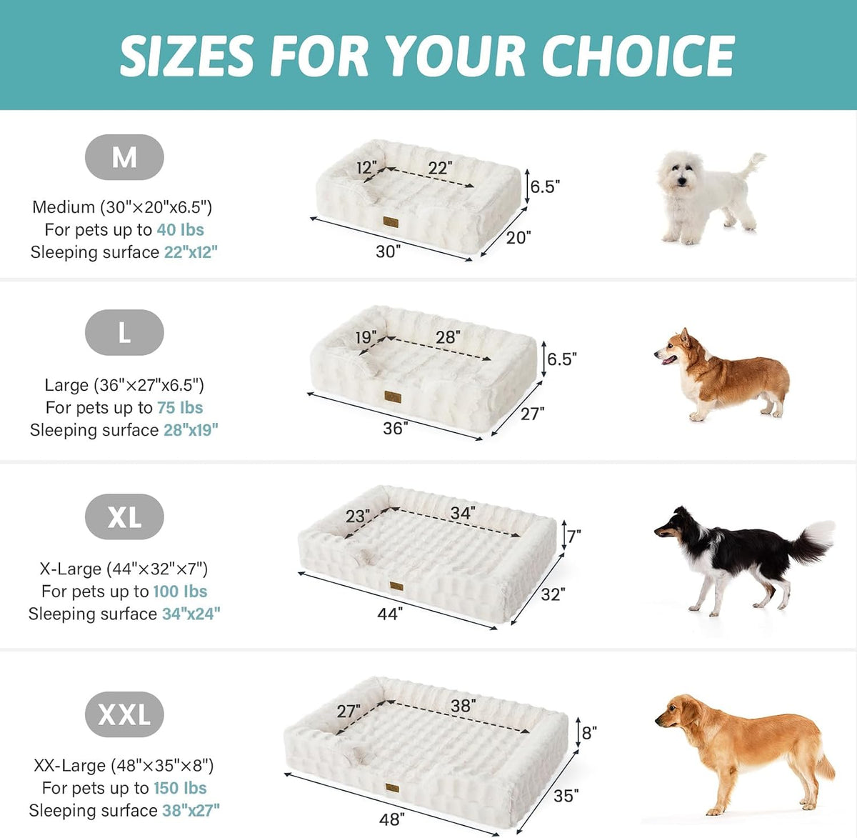 cozy kiss warm orthopedic extra large dog bed shown in use