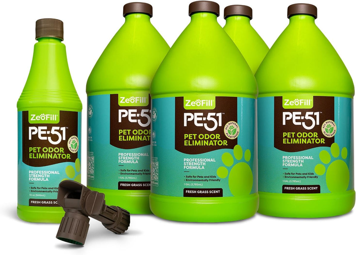 zeofill pe-51 pet odor eliminator - professional strength, main product view