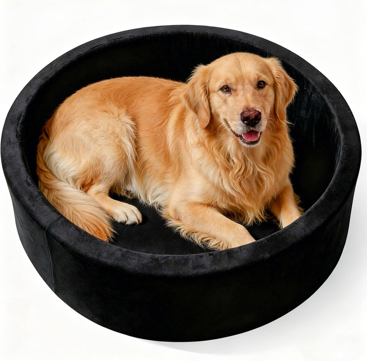 39 inch round dog bed ball pit, indoor, main product view