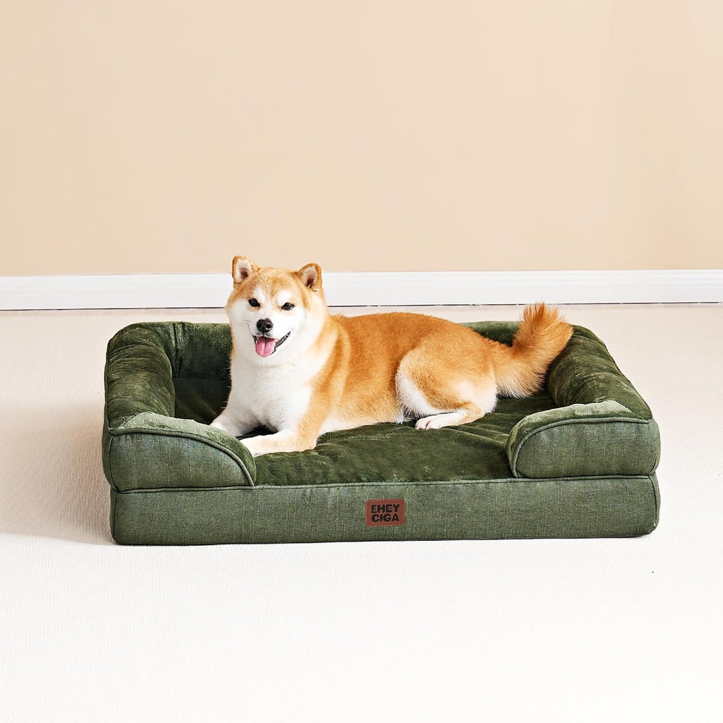 eheyciga orthopedic extra large dog bed, waterproof washable, view 9