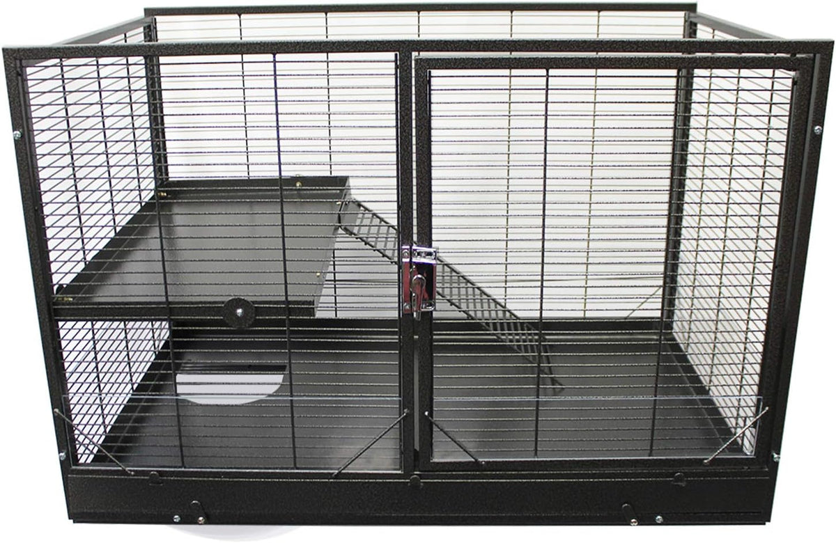 durable all-metal mansion cage (add-on ii) for chinchillas, main product view