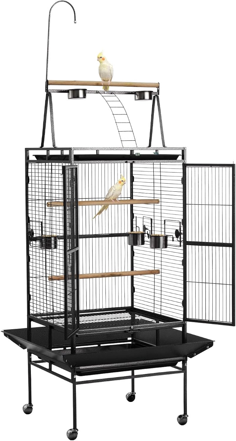 vevor bird cage, 32.7 x 31.1 x 82.7, main product view