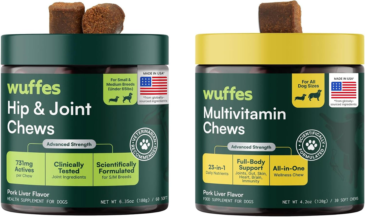 wuffes hip and joint supplement for and 23-in-1, main product view