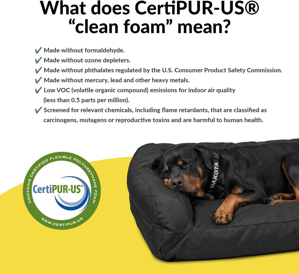 k9 ballistics tough ripstop bolster pillow dog bed, package contents