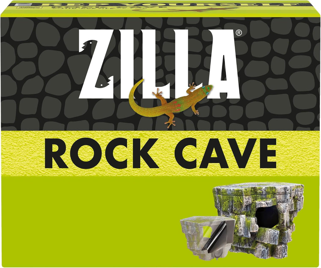 zilla rock cave vertical décor, reptile hides for, view 10