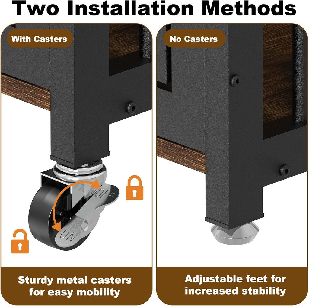 easycom 32 in heavy duty dog crate furniture, front angle view
