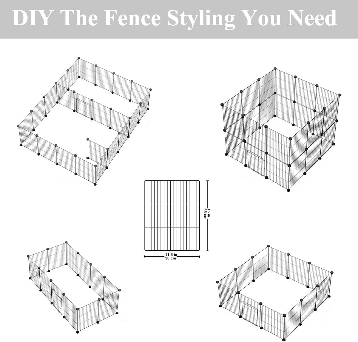 luriva small animal playpen, guinea pig cages, pet shown in use