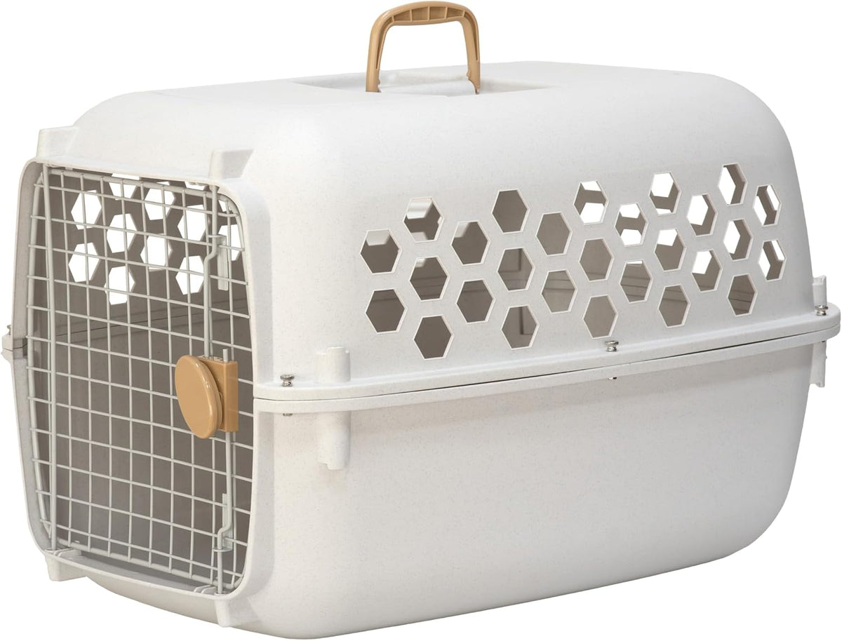 sportpet 26” small front load hard sided pet shown in use