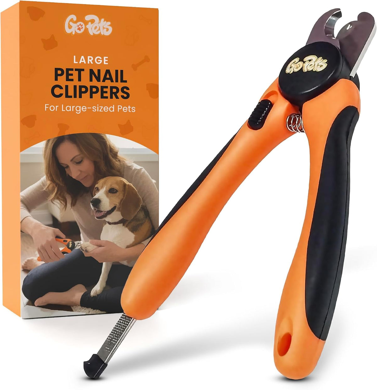 gopets nail clipper for large dogs & cats, main product view