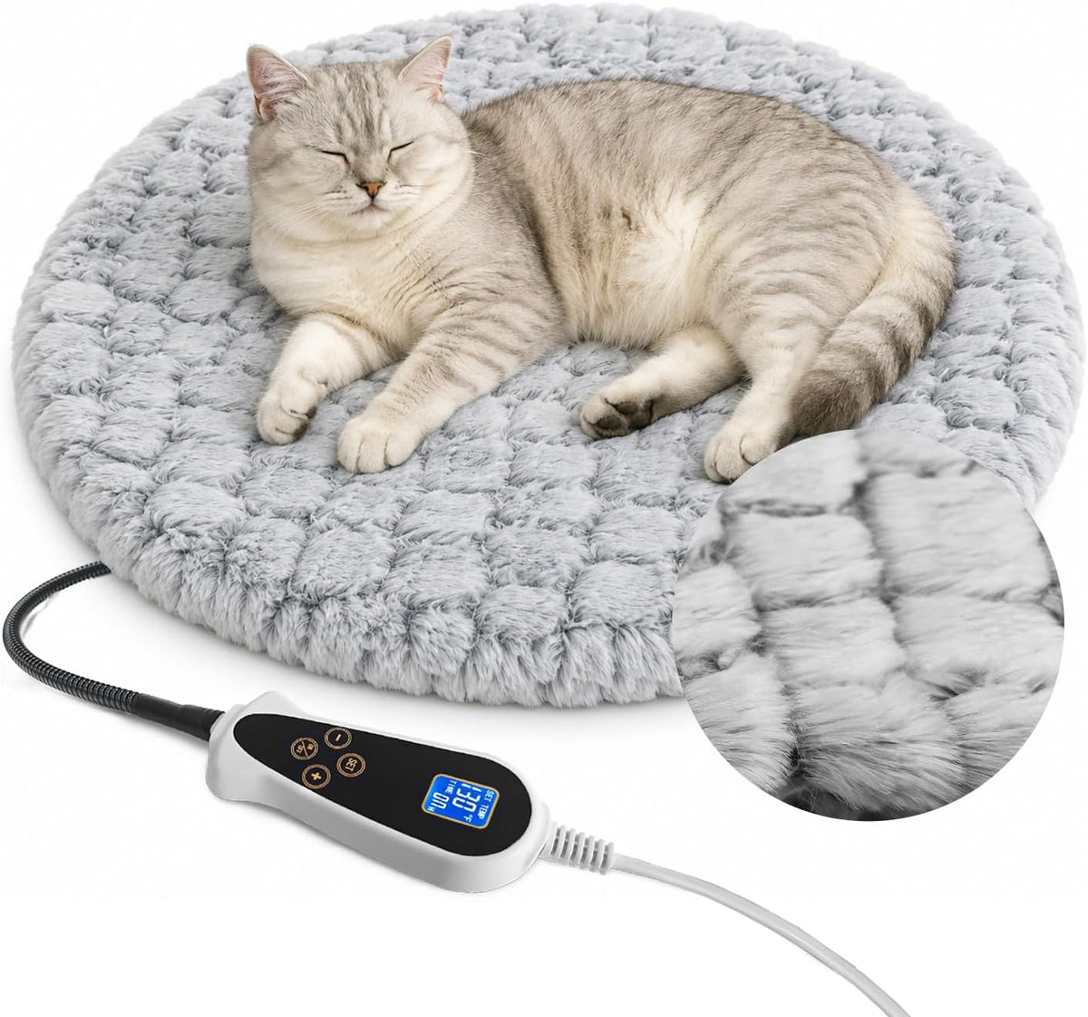 heated bed for small animals pet heating pad, main product view