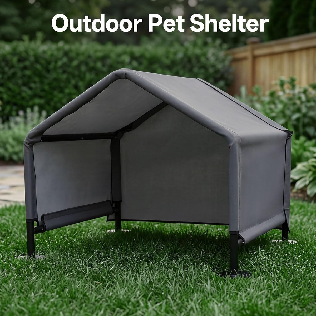 mewang small dog tent outdoor, pet shade shelter showing dimensions
