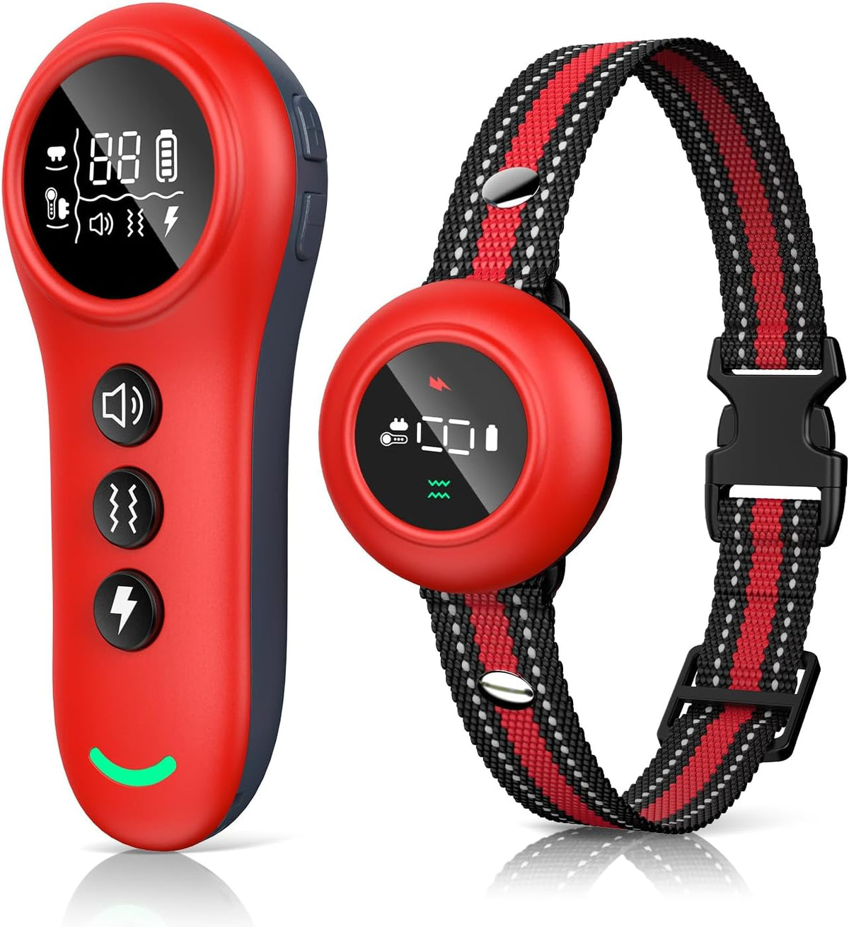 xdx 2-in-1 dog shock collar & bark collar, main product view