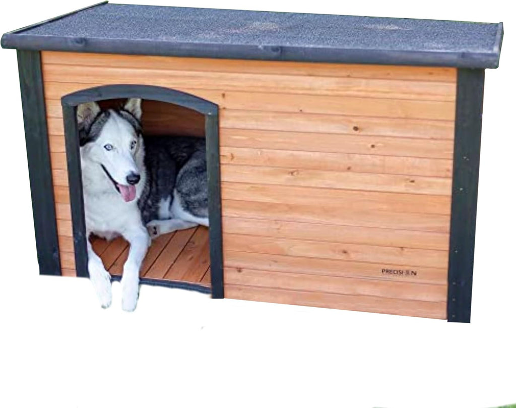 precision pet products extreme outback log cabin dog, main product view