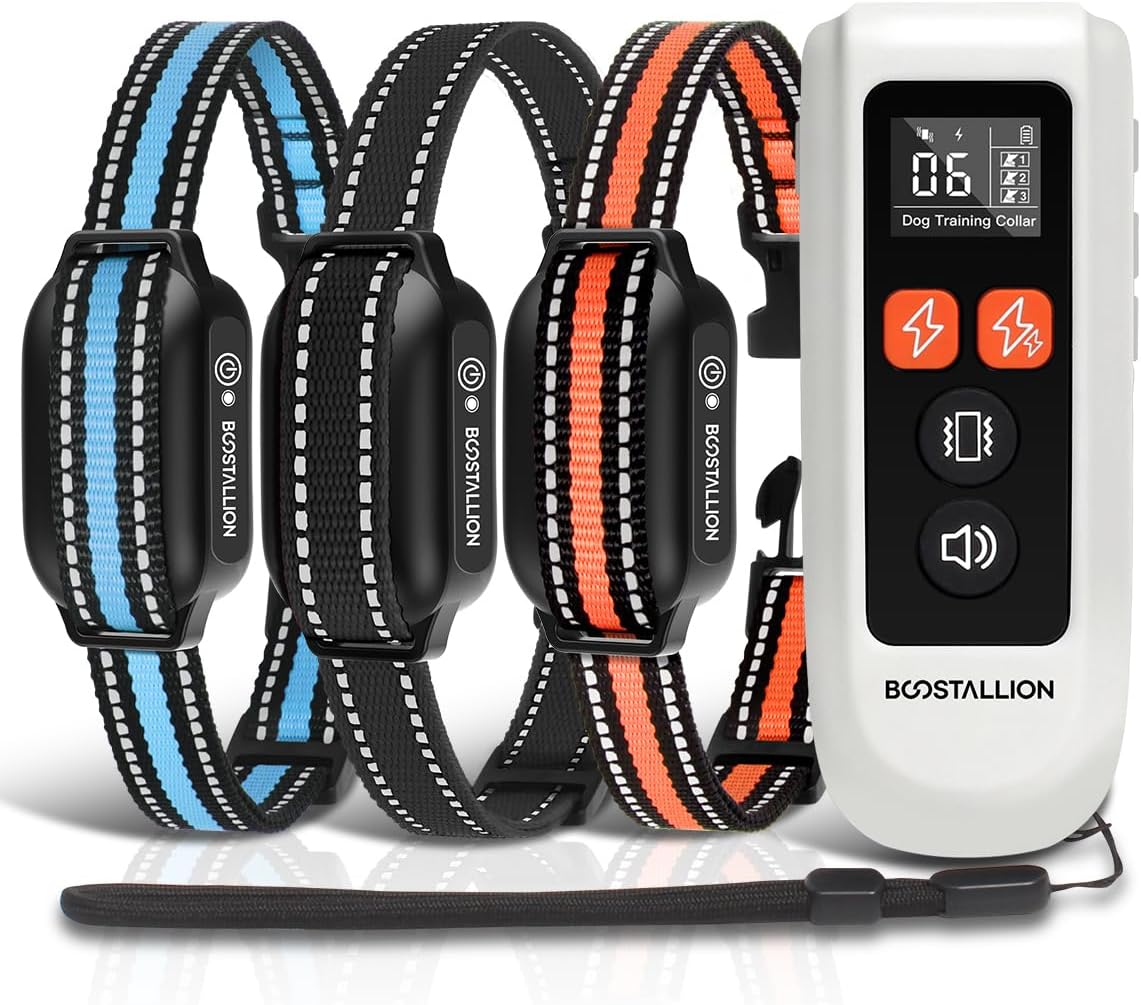 shock collar for dogs 3 pack, 3300ft e, main product view