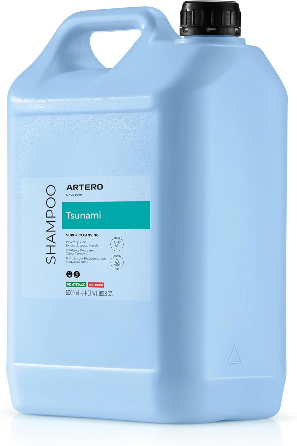 artero tsunami vinegar degreasing dog shampoo 169 fl, main product view