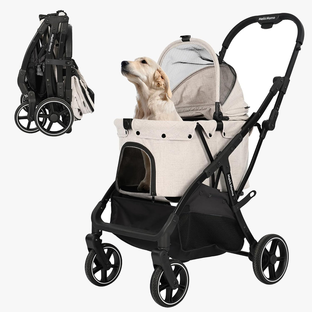 pet stroller for small medium dogs & cats, main product view
