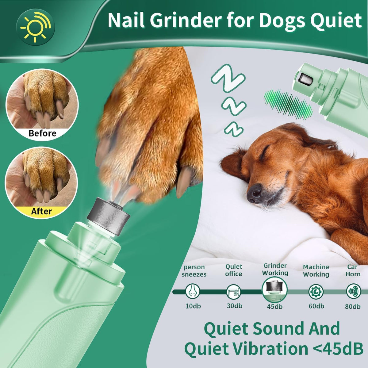 2 in 1 dog nail clippers & cat, side view