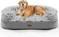 iweepet fluffy calming orthopedic dog beds large sized, main product view