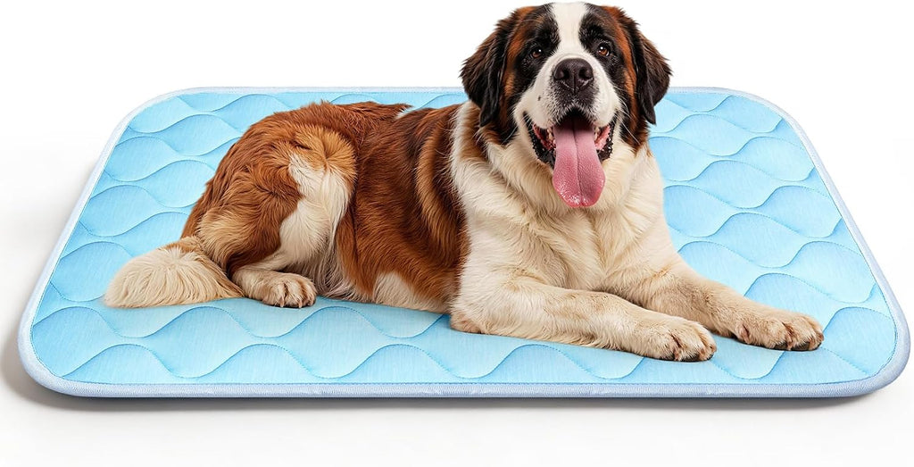cooling mat for dogs extra large 43" x, front angle view