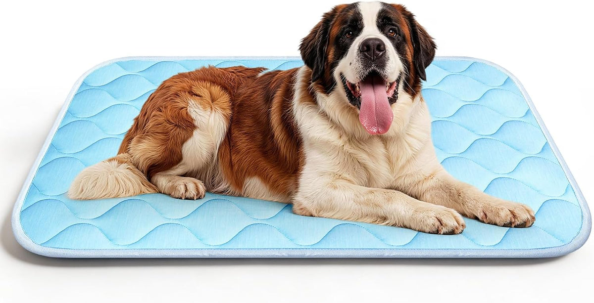 cooling mat for dogs extra large 43" x, front angle view