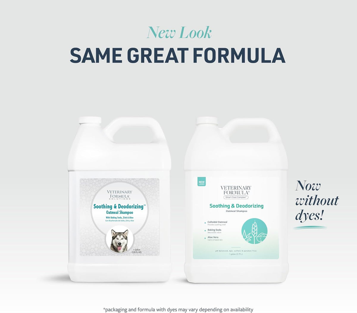 veterinary formula smart coat complex soothing and deodorizing shown in use