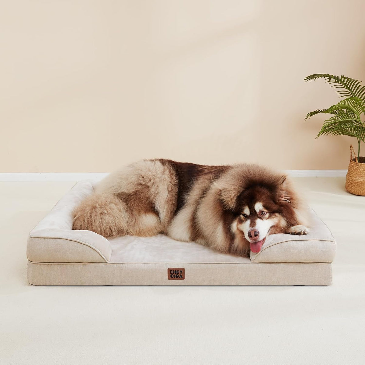 eheyciga orthopedic extra large dog bed, waterproof washable, view 9