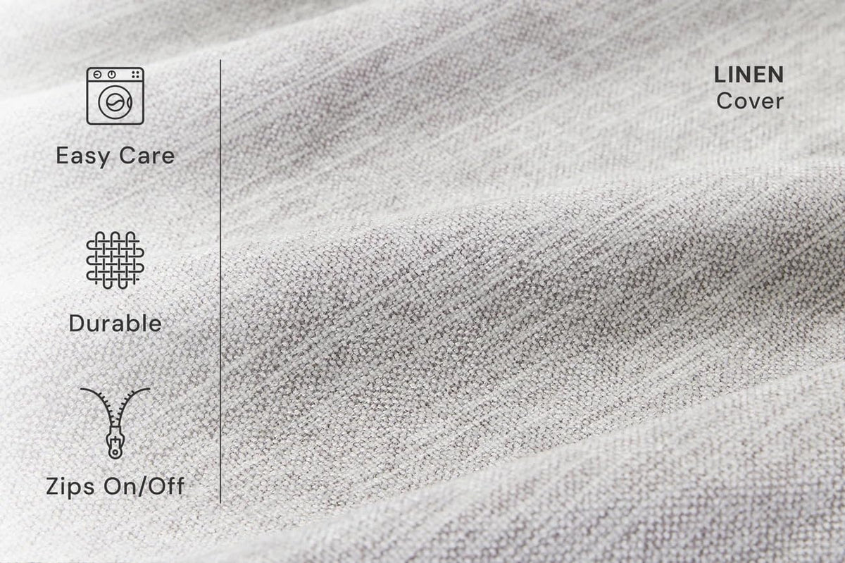 barker beds giant orthopedic dog sofa bed, close-up detail