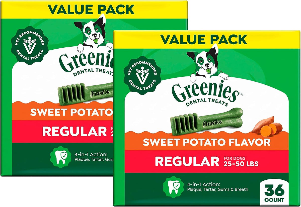 greenies veterinarian-recommended natural dental dog treats,dental chews for, main product view