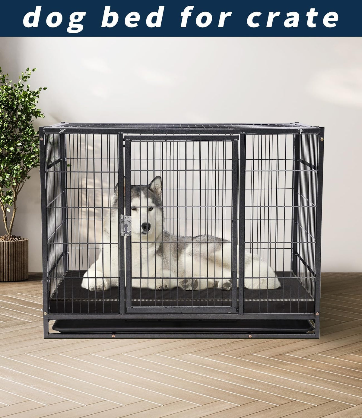waterproof leather dog bed crate mat pet pad showing dimensions