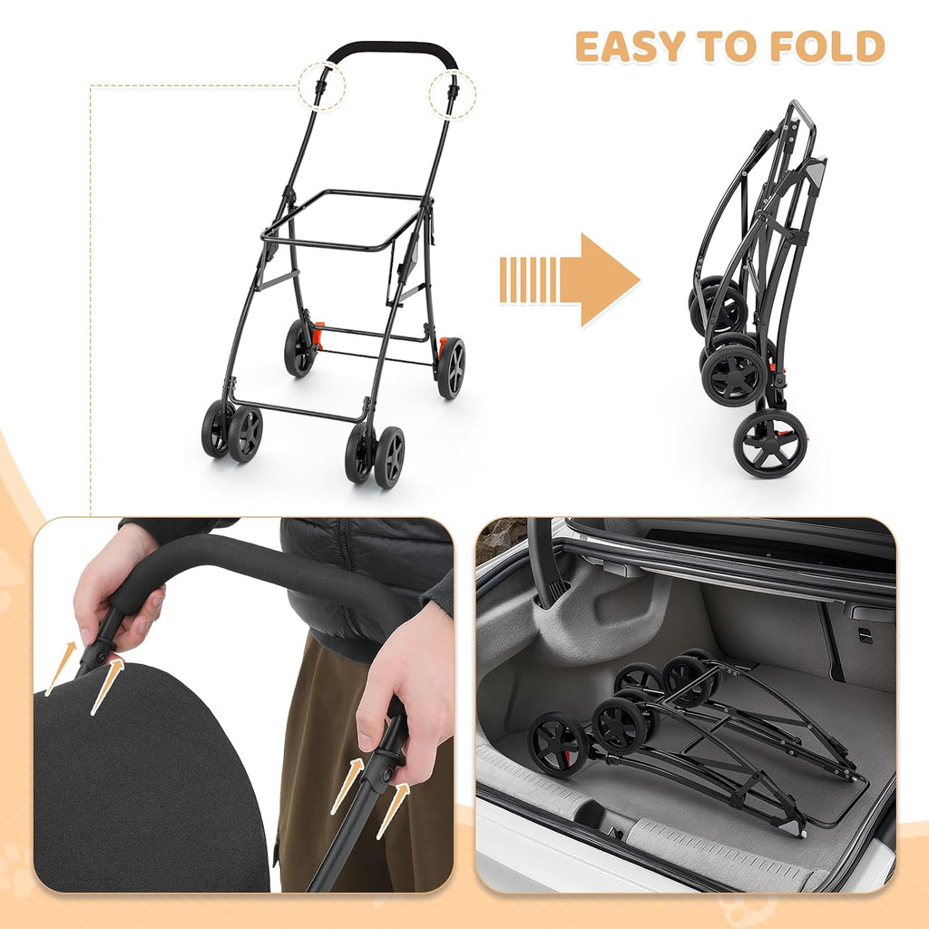magshion double pet strollers for 2 dogs & on a desk or shelf
