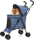 wedyvko travel portable dog stroller, pet stroller for, main product view