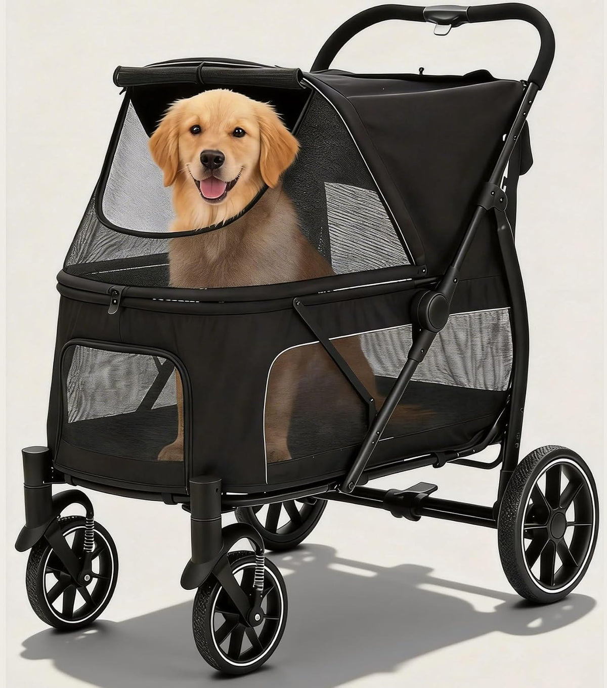 large dog stroller for multiple pets up to, main product view