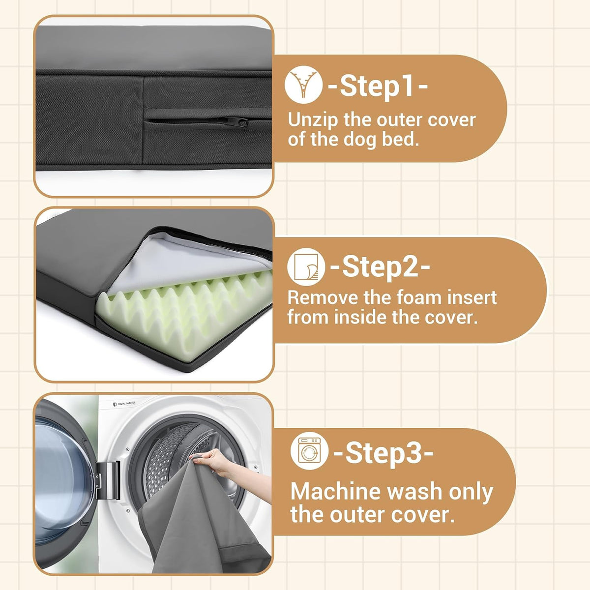 waterproof xl dog bed outdoor large crate pad on a desk or shelf