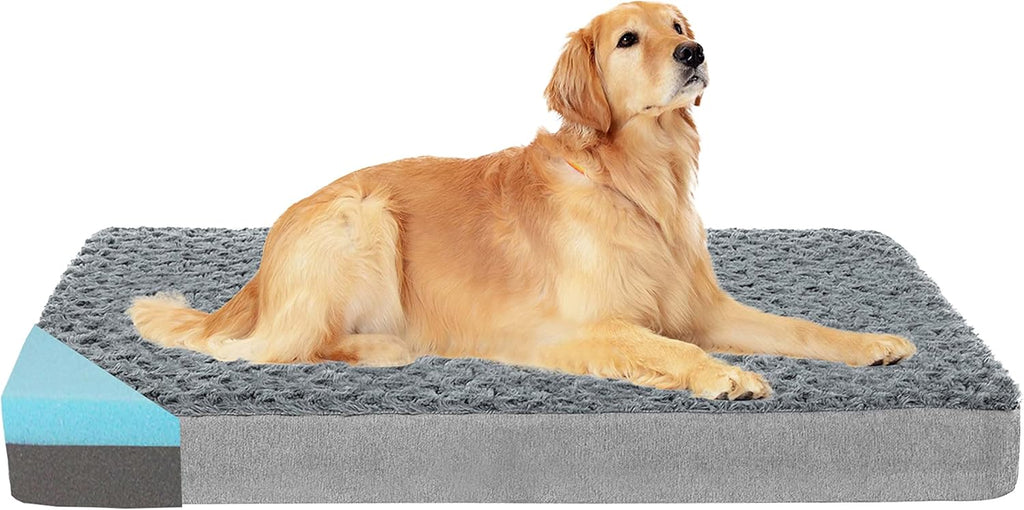 orthopedic memory foam dog bed, cooling dog beds, main product view