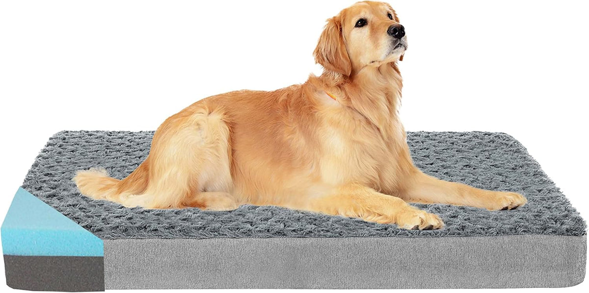 orthopedic memory foam dog bed, cooling dog beds, main product view