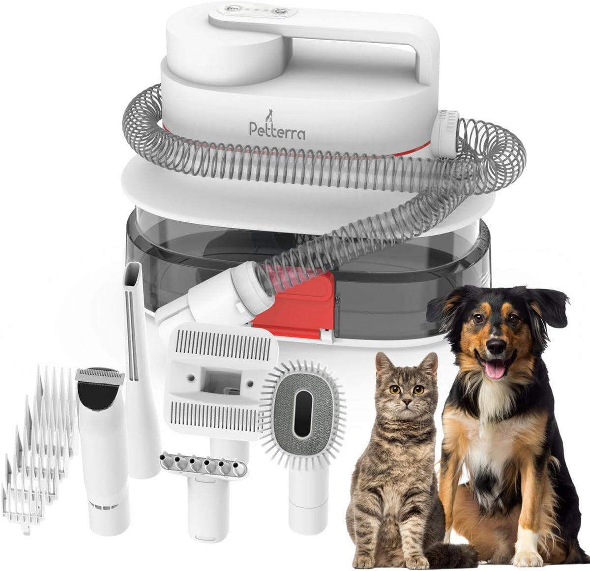 furcare pro 3-in-1 grooming kit with vacuum suction, main product view