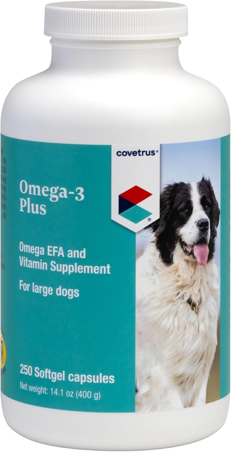 covetrus omega-3 soft gels for large dogs –, main product view
