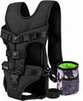 dog backpack carrier for small dogs (medium), main product view