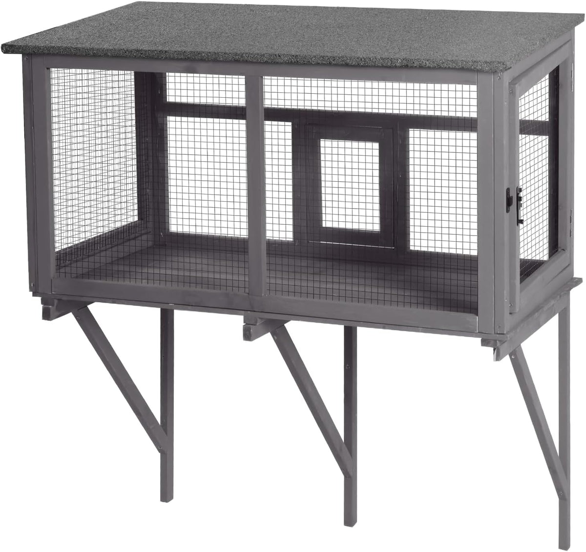 aivituvin catio outdoor cat enclosure, cat window box, main product view