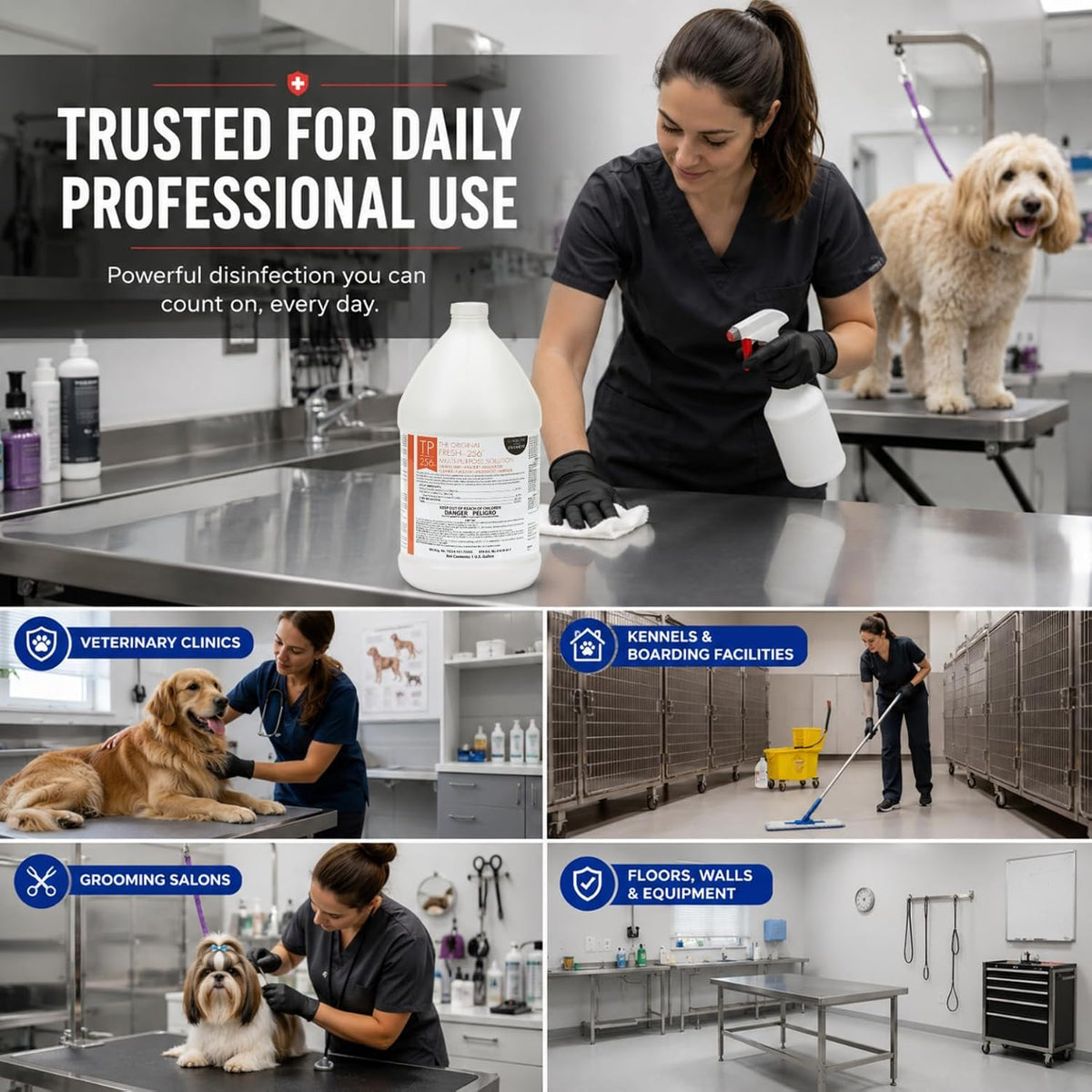top performance 256 multi-purpose concentrated disinfectant, detergent, and, close-up detail