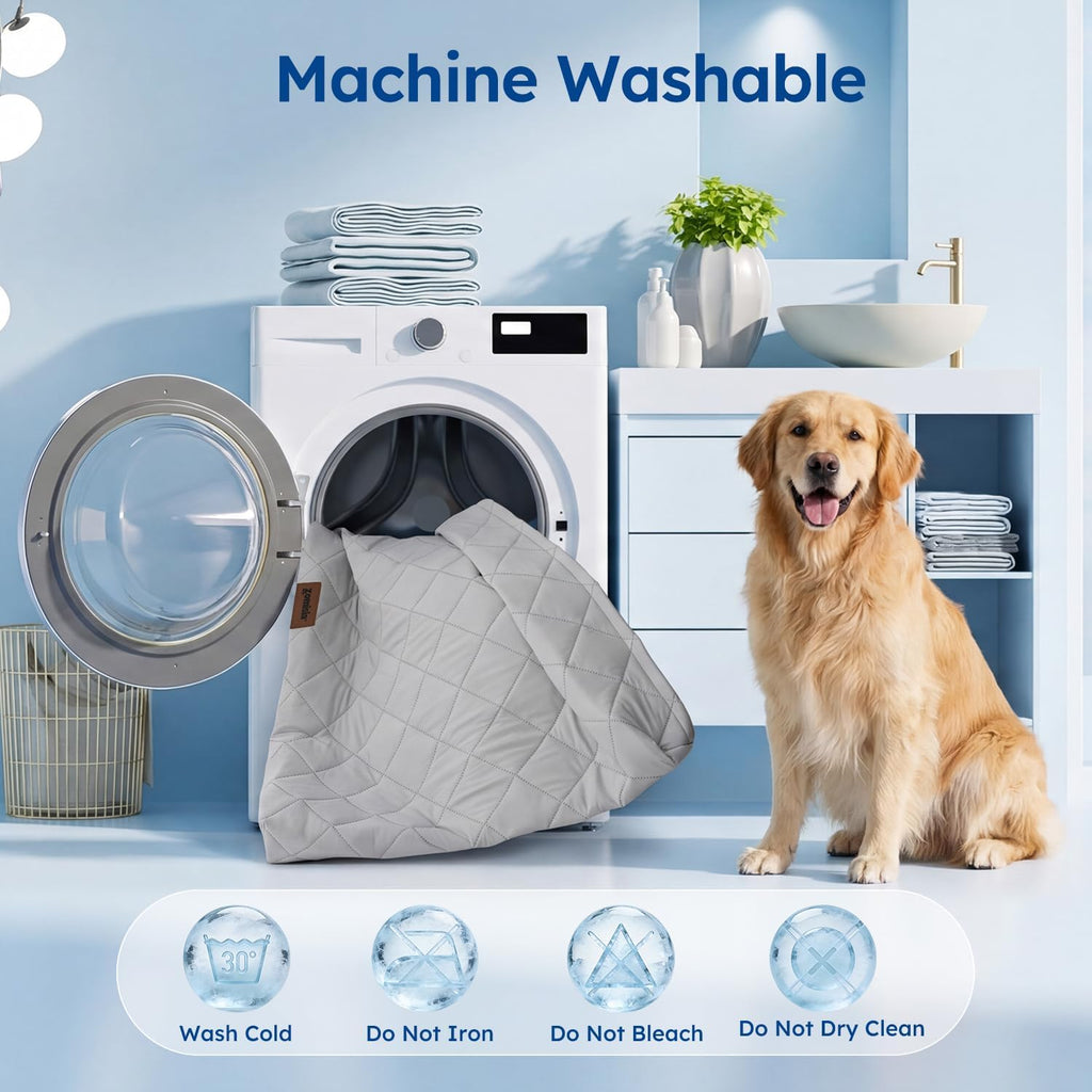 zomisia cooling dog bed for crate, q-max>0.5 cooling on a desk or shelf