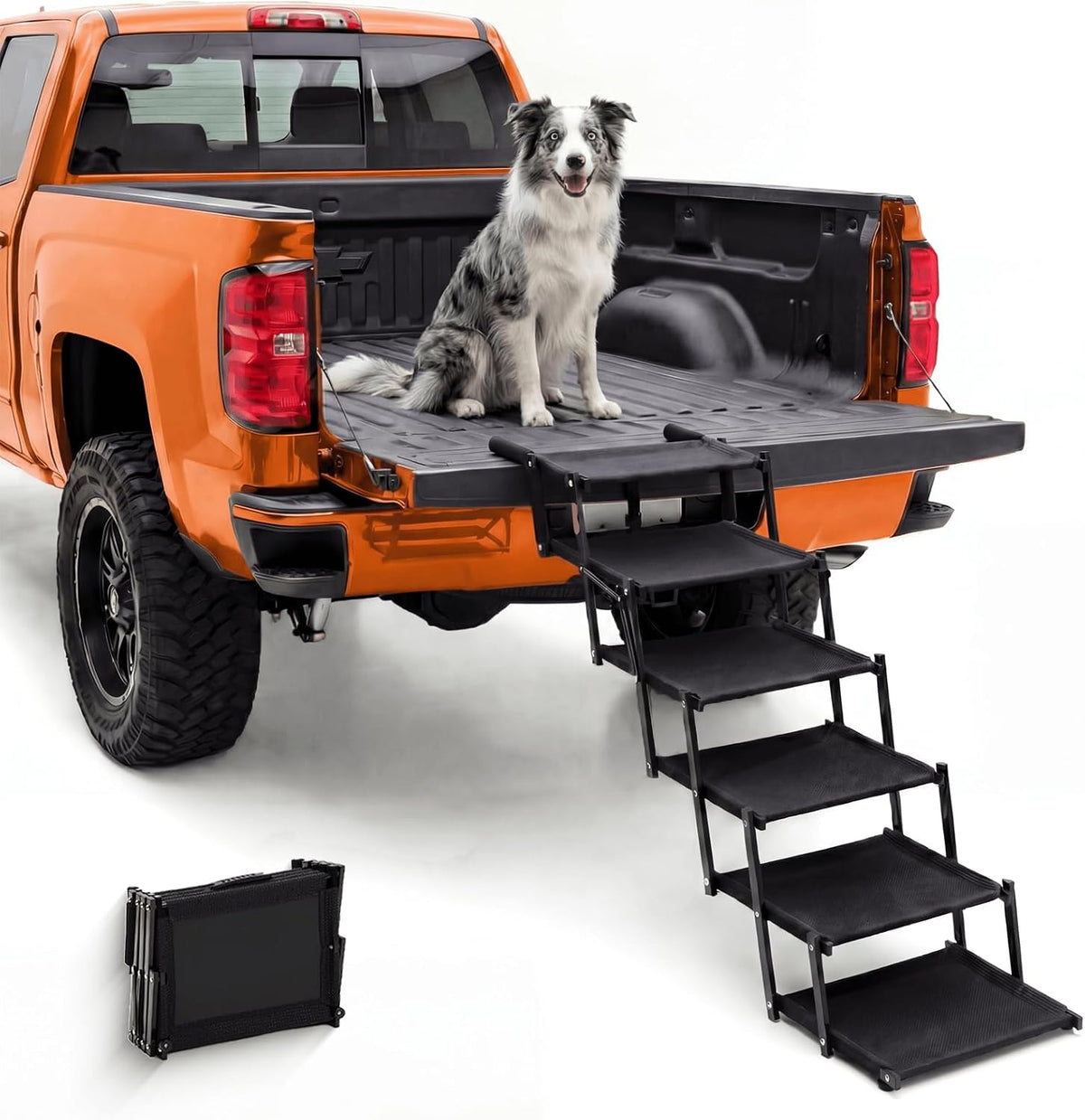 oiilores foldable dog stairs for large dogs, main product view