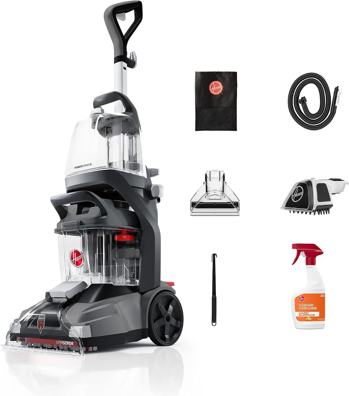 hoover powerscrub xl pet carpet cleaner machine for, main product view