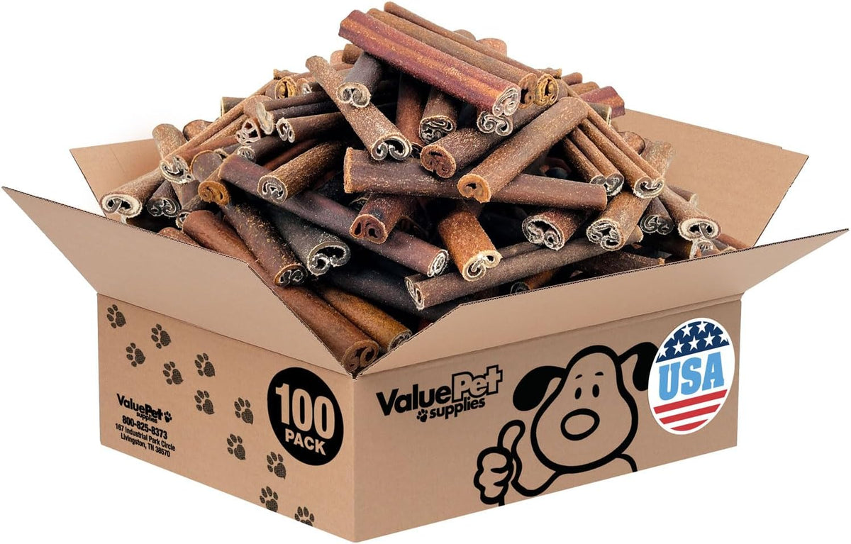 valuebull usa beef collagen sticks for dogs, 6, main product view
