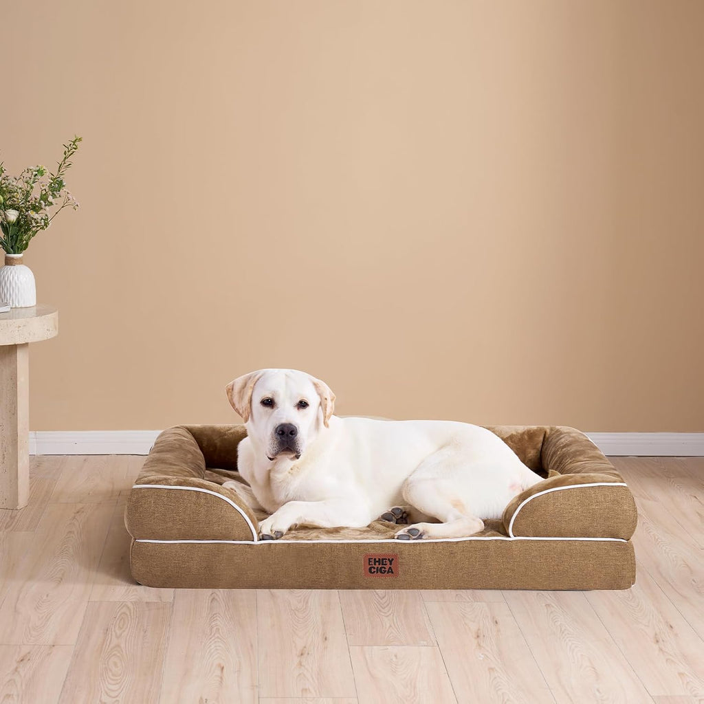 eheyciga orthopedic dog beds large sized dog, waterproof, view 9